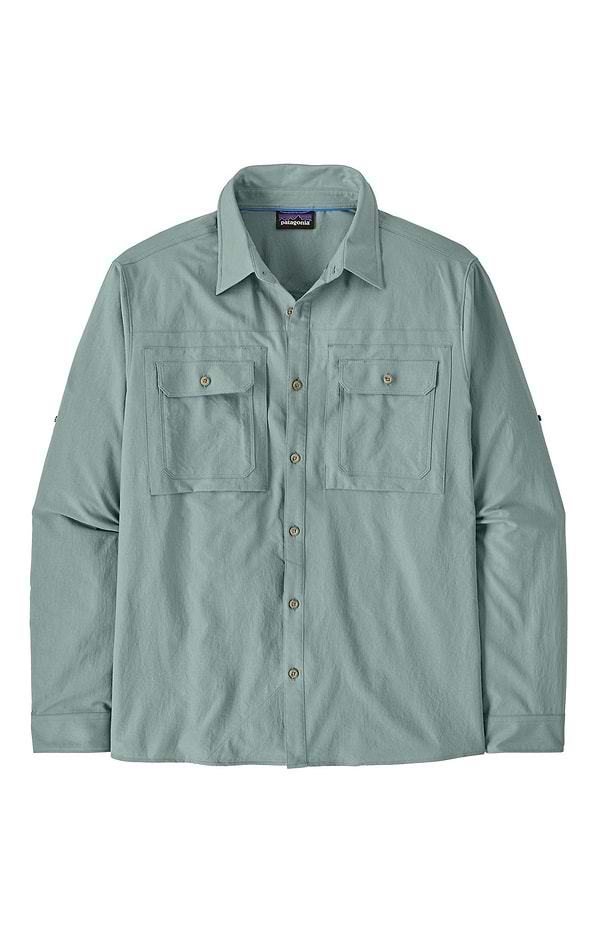 Men's Patagonia Long Sleeved Self Guided Sun Shirt