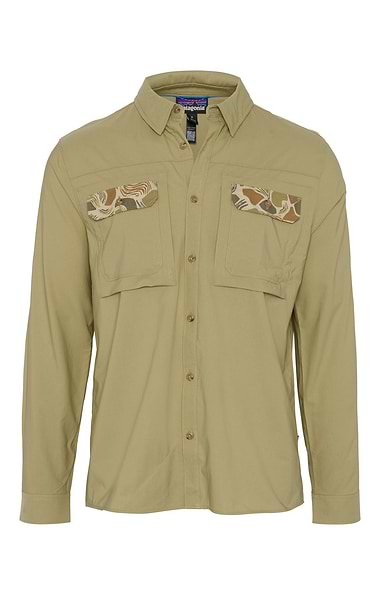 Men's Patagonia Long Sleeved Self Guided Sun Shirt