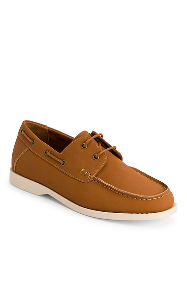 Ladies Leather Boat Shoes