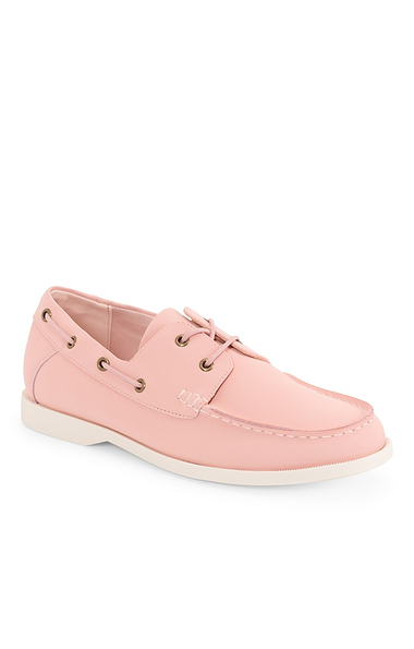 Ladies Leather Boat Shoes