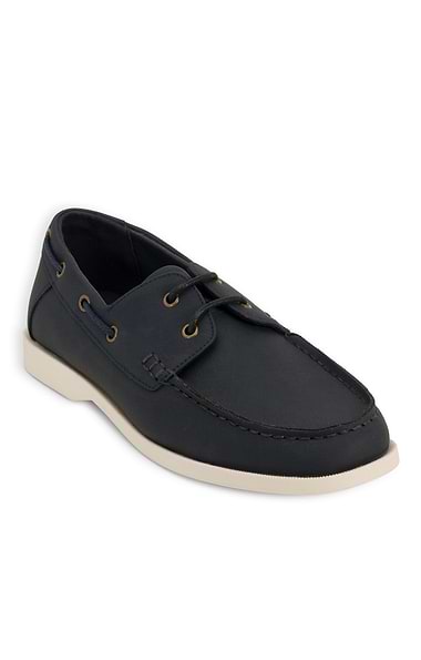Ladies Leather Boat Shoes