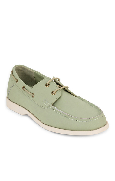 Ladies Leather Boat Shoes