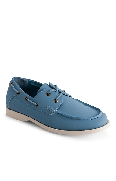 Ladies Leather Boat Shoes