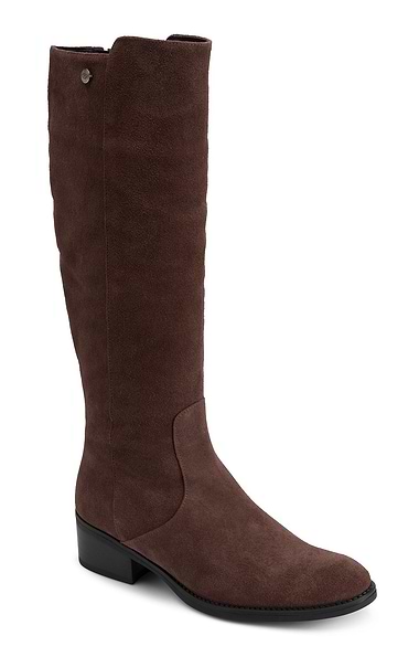 Ladies Long Suede Boot