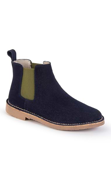 Ladies Suede Chelsea Boot