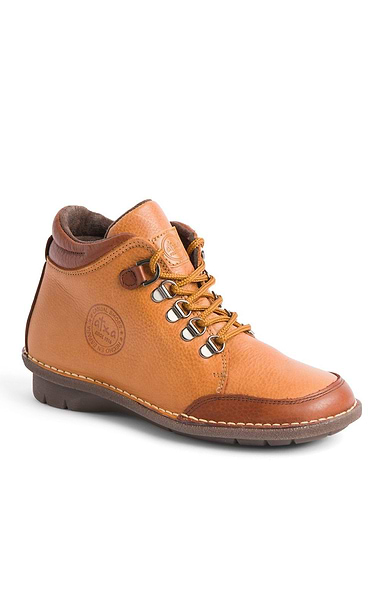 Ladies Two Tone Leather Boot