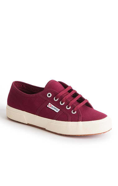 Ladies Superga Canvas Trainers