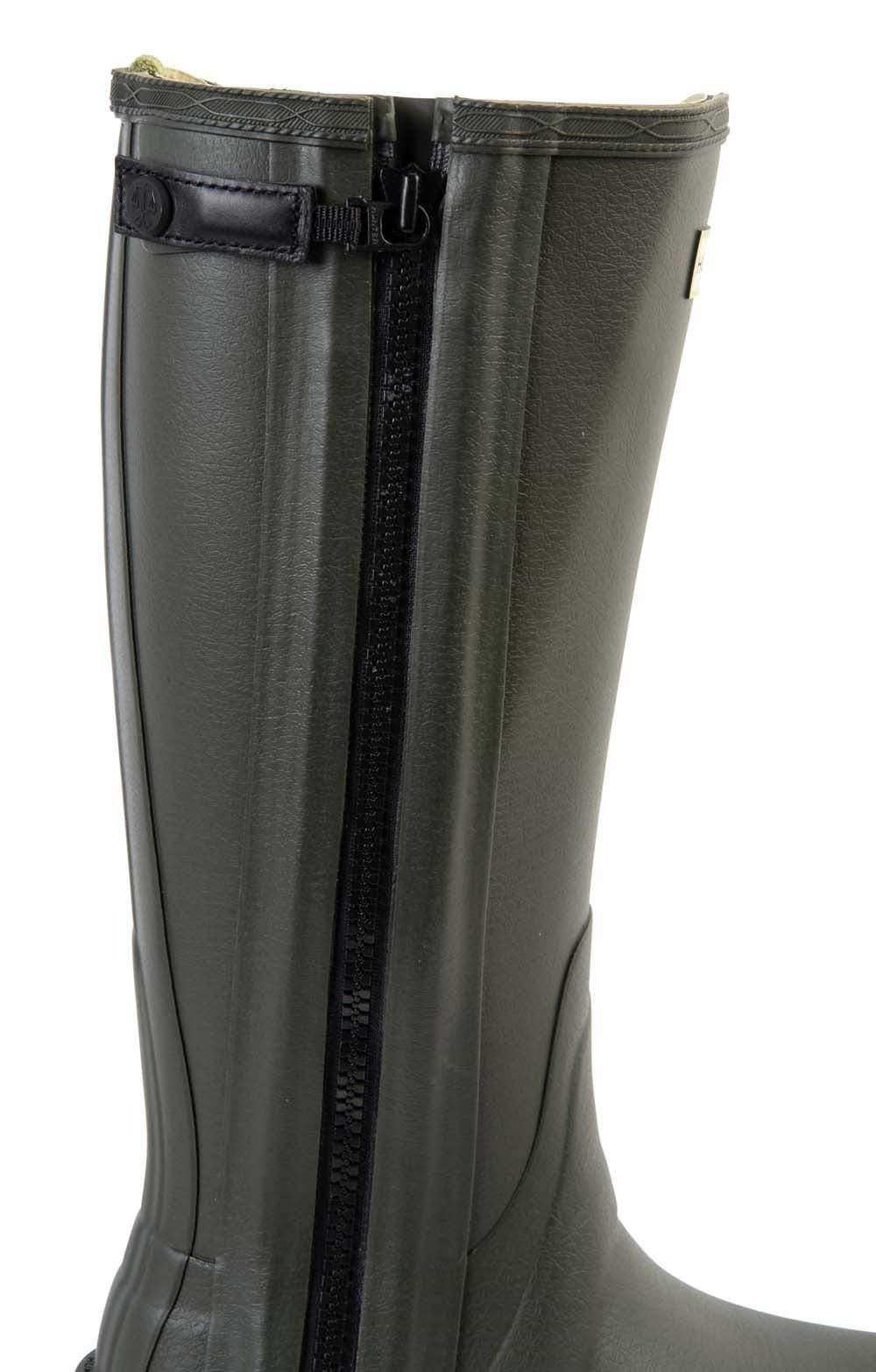 Ladies Hunter Full Zip Balmoral Rubber Boot - House of Bruar