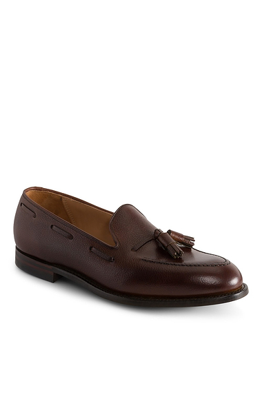 Men's Crockett & Jones Cavendish Rim Tassel Leather Shoes