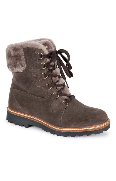 Ladies Sheepskin Waterproof Boots