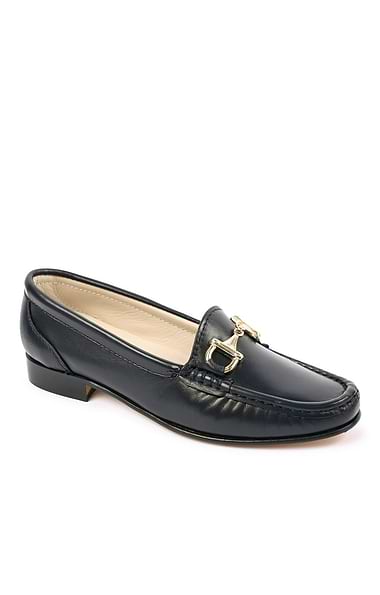 Ladies Soft Leather Snaffle Moccasins