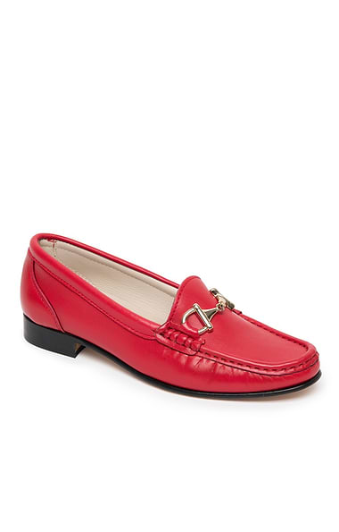 Ladies Soft Leather Snaffle Moccasins