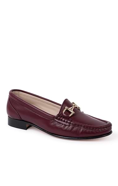 Ladies Soft Leather Snaffle Moccasins