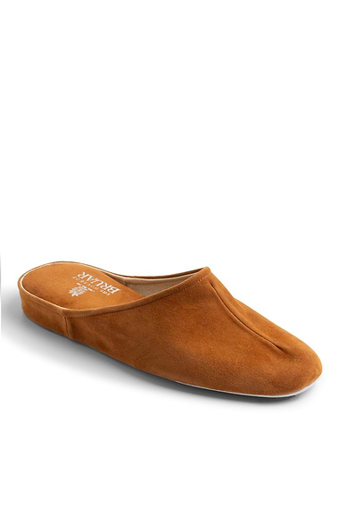 Men's House of Bruar Suede Mule Slipper
