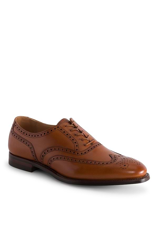 Crockett & Jones Leather Westgate Brogue Shoe