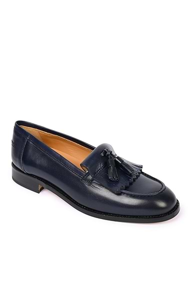Ladies Leather Bruar Tassel Loafer