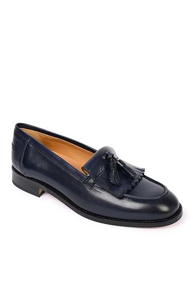 Ladies Leather Bruar Tassel Loafer