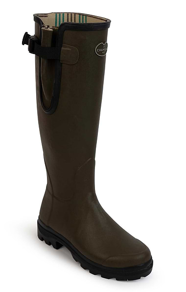 Ladies Le Chameau Vierznord Jersey Gusset Welly