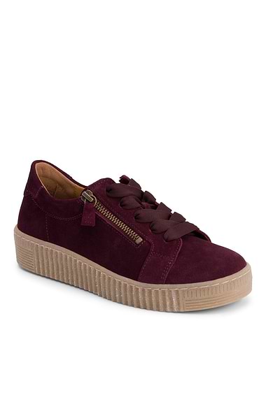 Ladies Gabor Wisdom Zip Sneaker