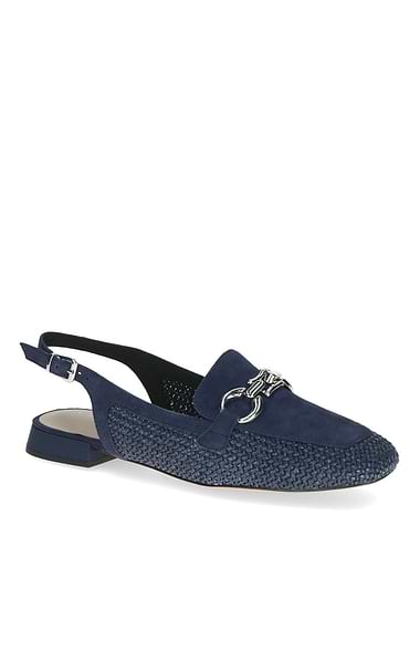 Ladies Caprice Basket Weave Slingback Sandal