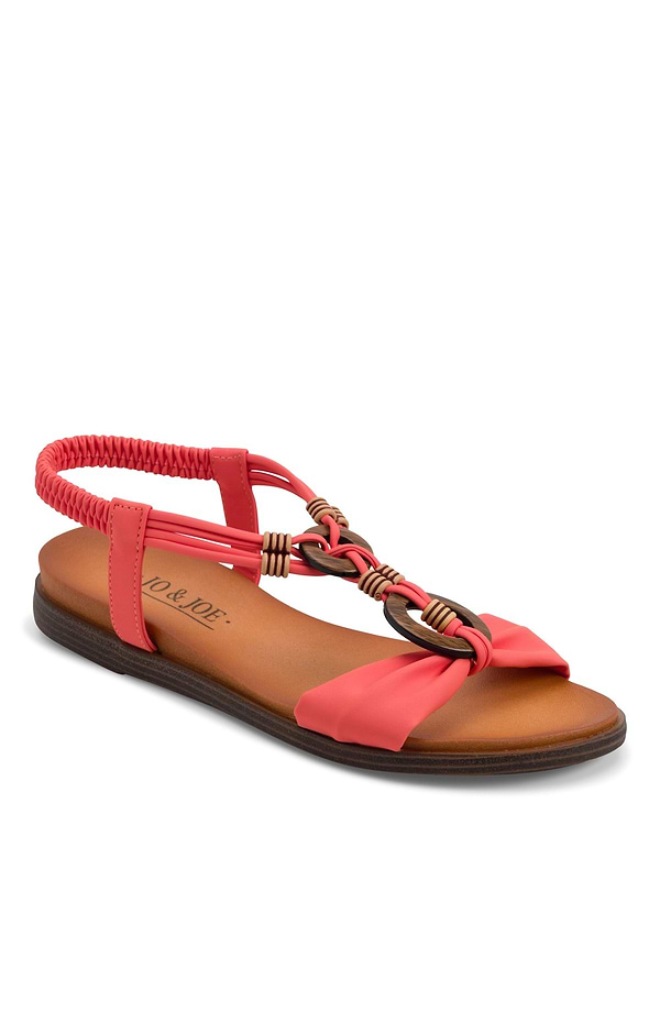 Ladies Elastic Back Gladiator Sandals