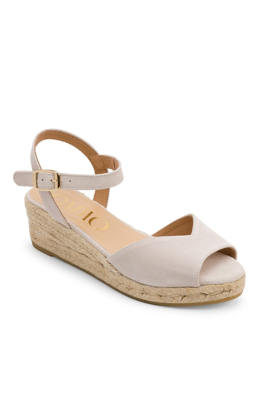 Ladies Gaimo Suede Wedge Espadrilles