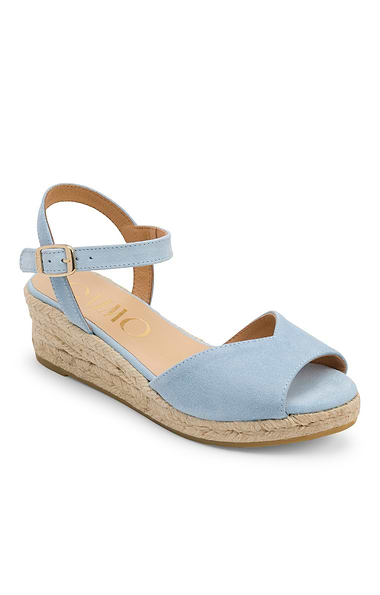 Ladies Gaimo Suede Wedge Espadrilles