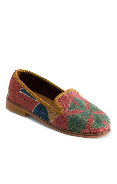Ladies Handmade Kilim Aztec Loafers
