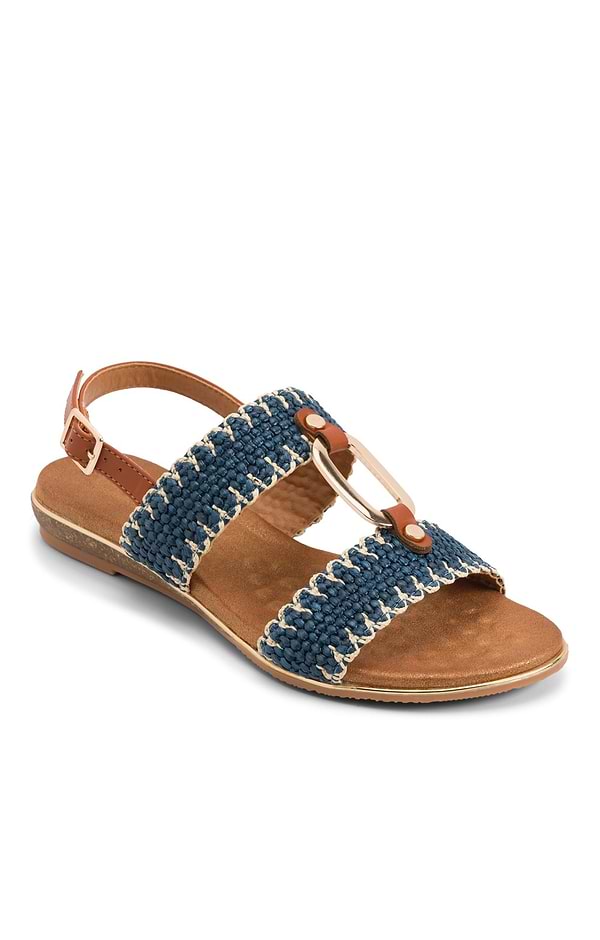 Ladies Jules Basketweave Sandals