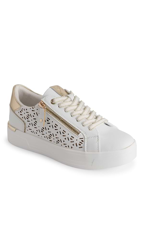 Ladies Ciara Cut Out Detail Trainer