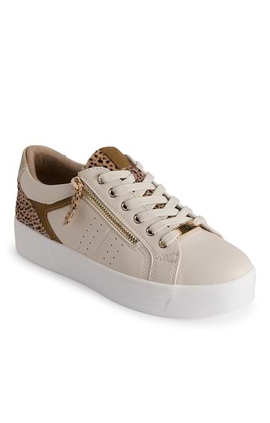 Ladies Presley Animal Print Trainers