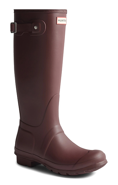 Ladies Hunter Original Tall Matt Wellies
