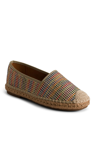 Ladies Pulley Slip On Espadrille Pump