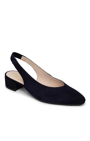 Ladies Gabor Mack Mid Heel Slingback