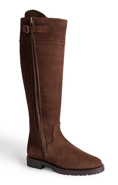 Ladies Chunky Sole Riding Boot