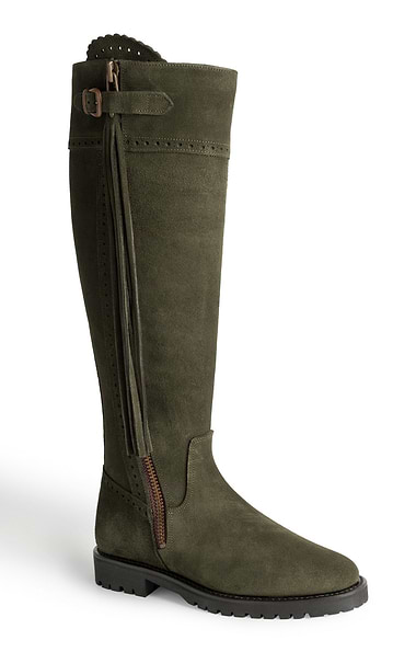 Ladies Chunky Sole Riding Boot