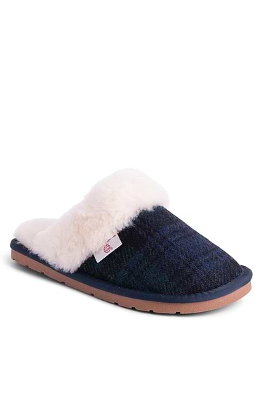 Ladies Harris Tweed® Mule Slippers