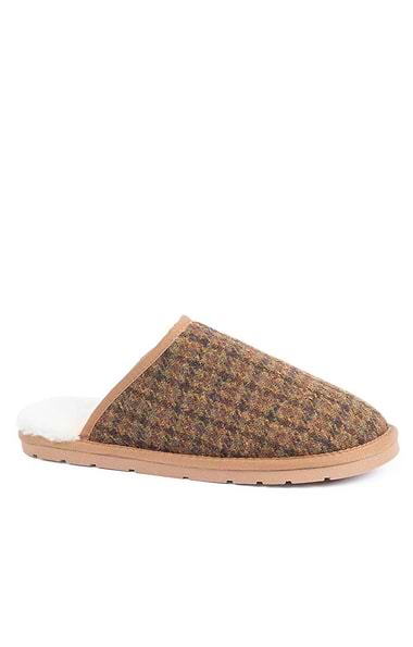 Men's Harris Tweed® Mule Slippers