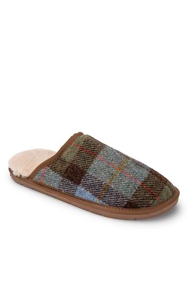 Men's Harris Tweed® Mule Slippers