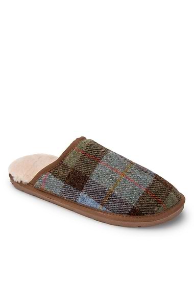 Men's Harris Tweed® Mule Slippers
