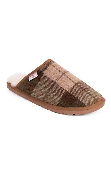 Men's Harris Tweed® Mule Slippers