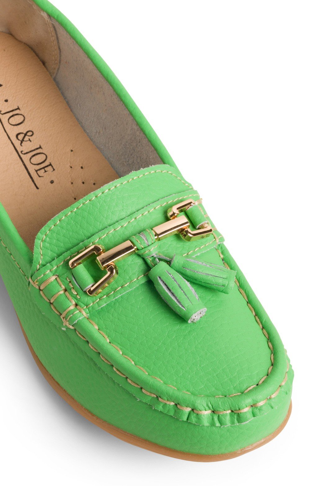 Ladies Nautical Moccasin, Green House of Bruar