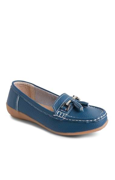 Ladies Nautical Moccasin