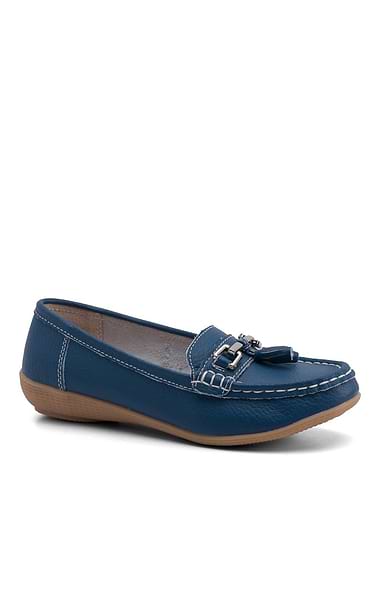 Ladies Nautical Moccasin