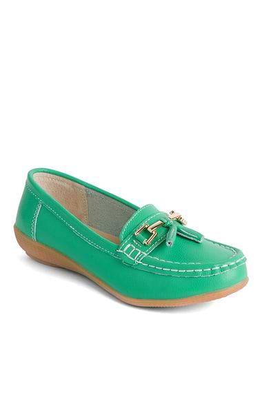 Ladies Nautical Moccasin