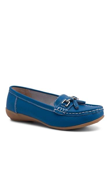 Ladies Nautical Moccasin