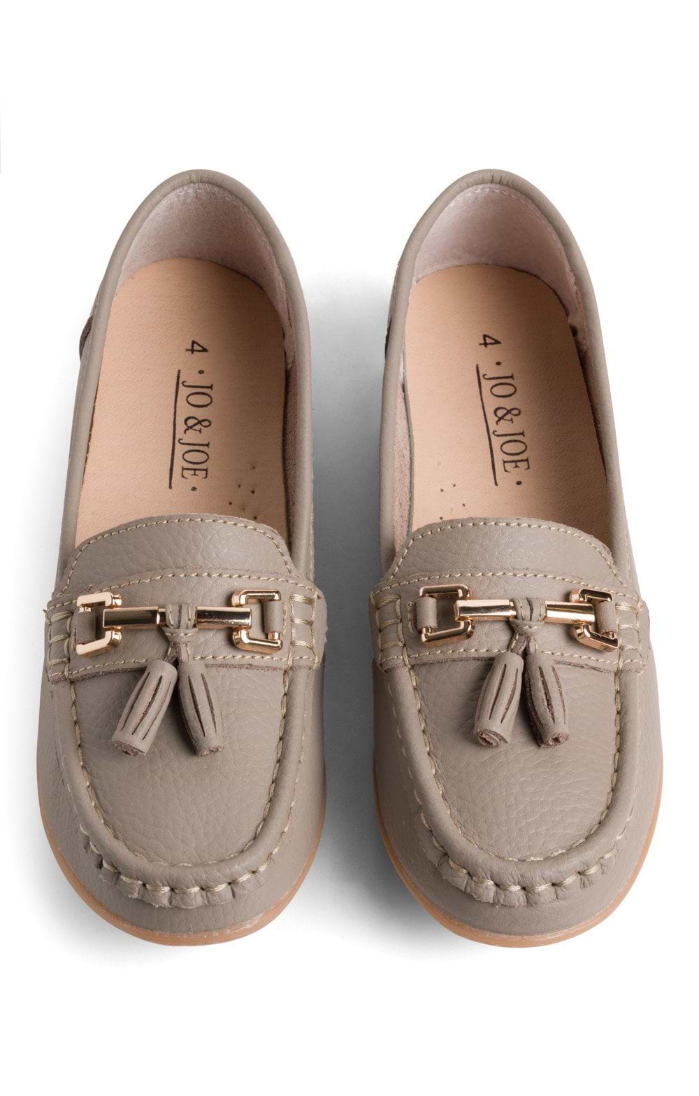 Ladies Nautical Moccasin, Grey House of Bruar