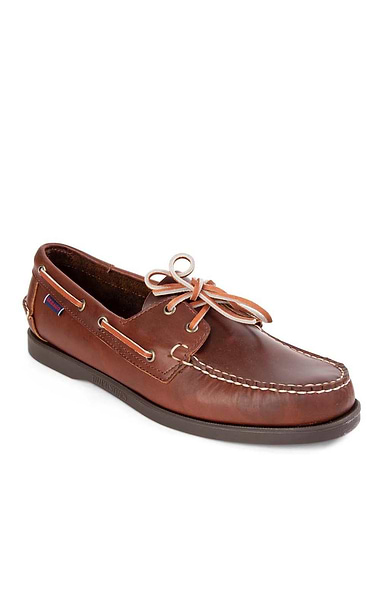Men's Sebago Dockside Waxed Leather Boat Shoe
