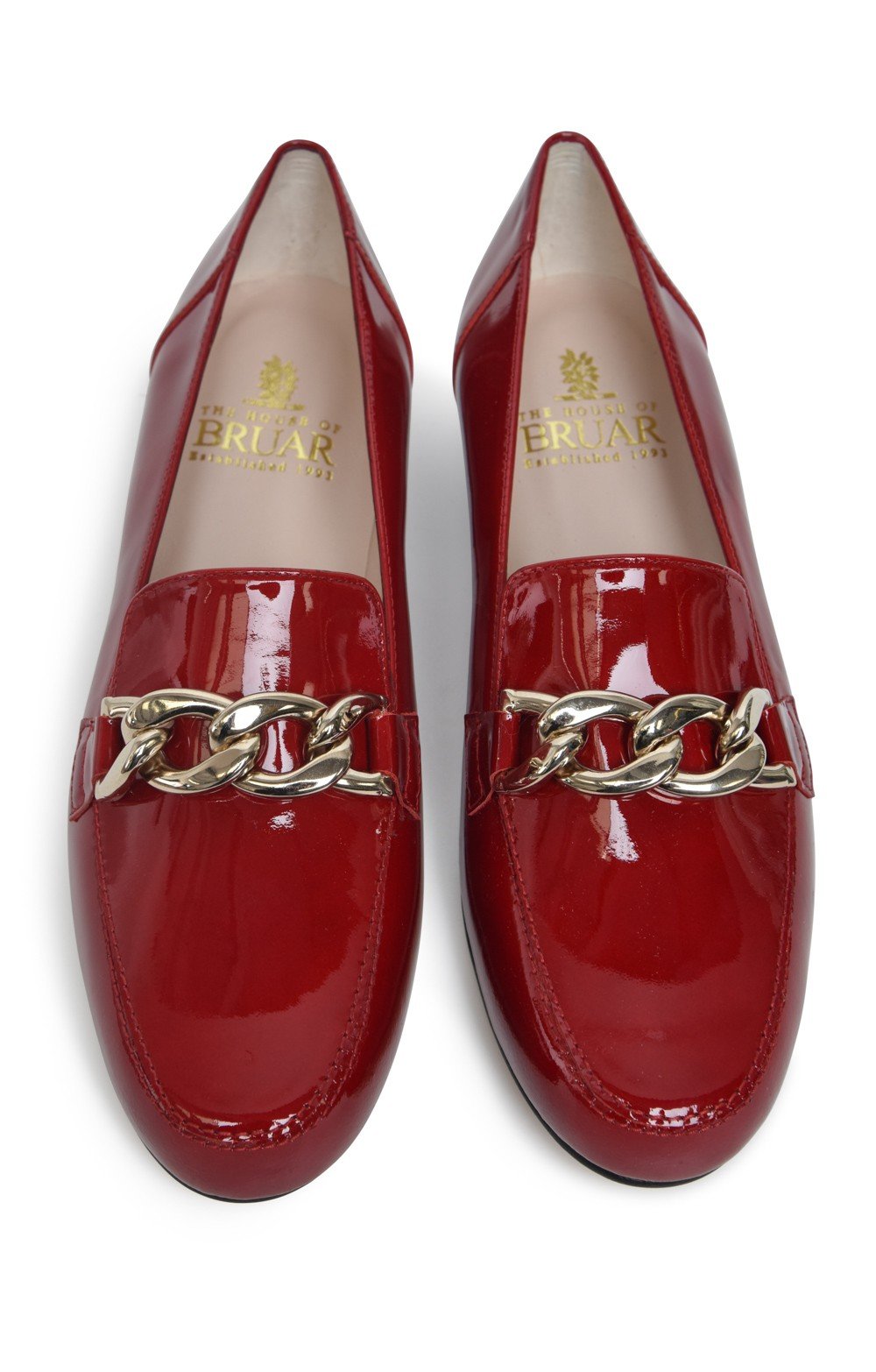 Lula enamel platform loafers 赤いプラットフォーム CHARLES & KEITH Lula ルラ パテントプラットフォームローファー