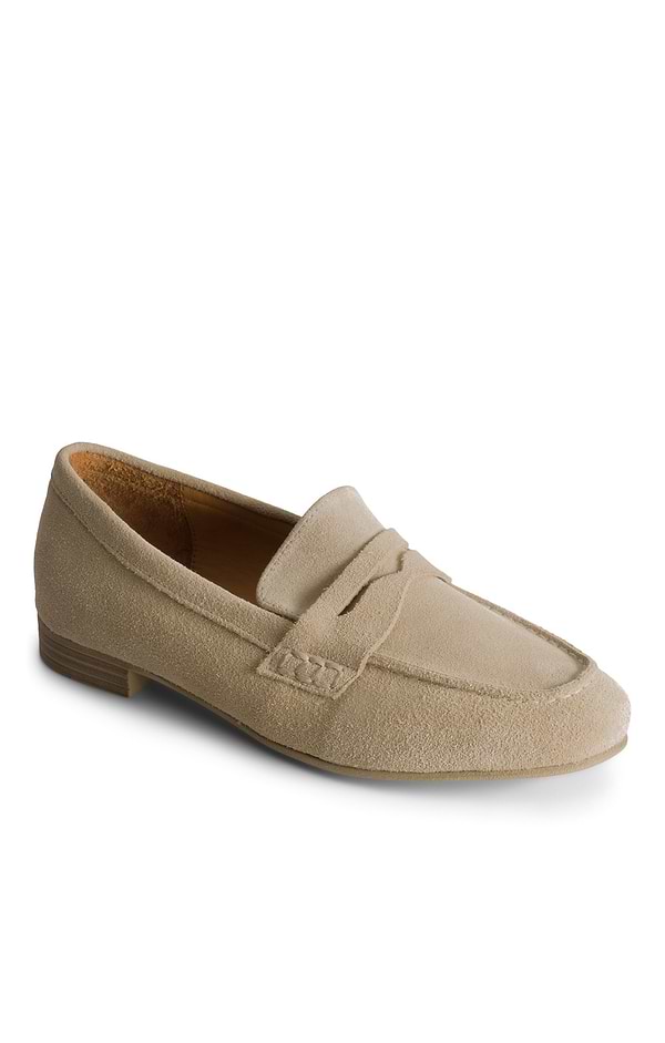 Ladies House of Bruar Suede Penny Loafer